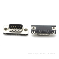 DR-9P male D-SUB connector